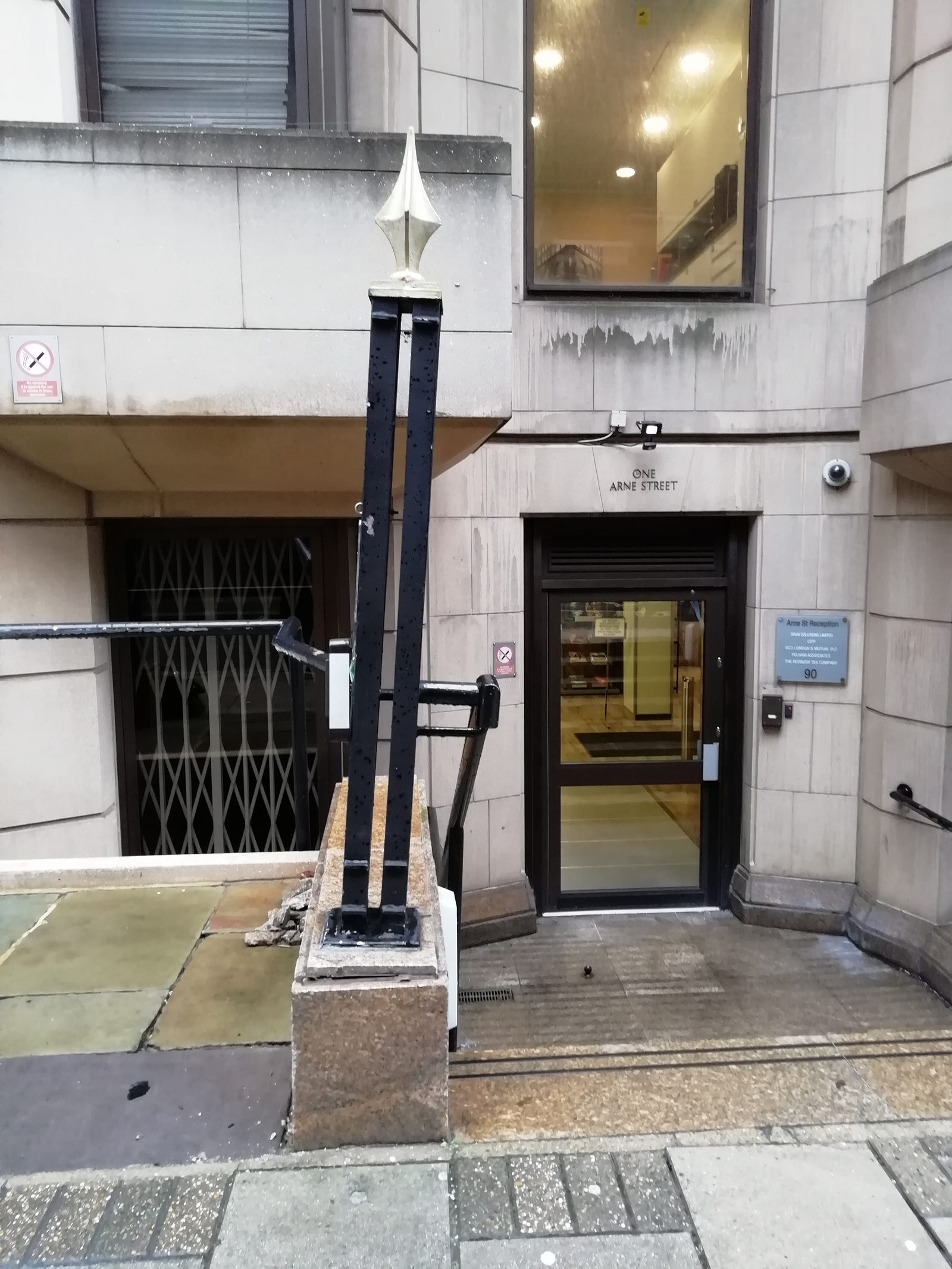 Column and Handrail Repairs