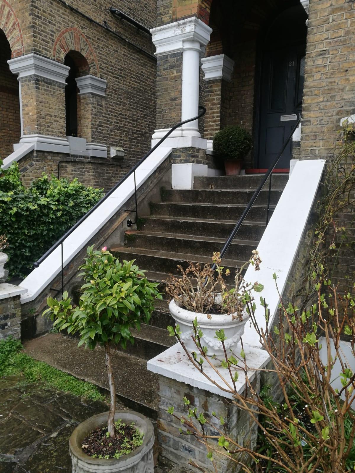 New Entrance Handrails