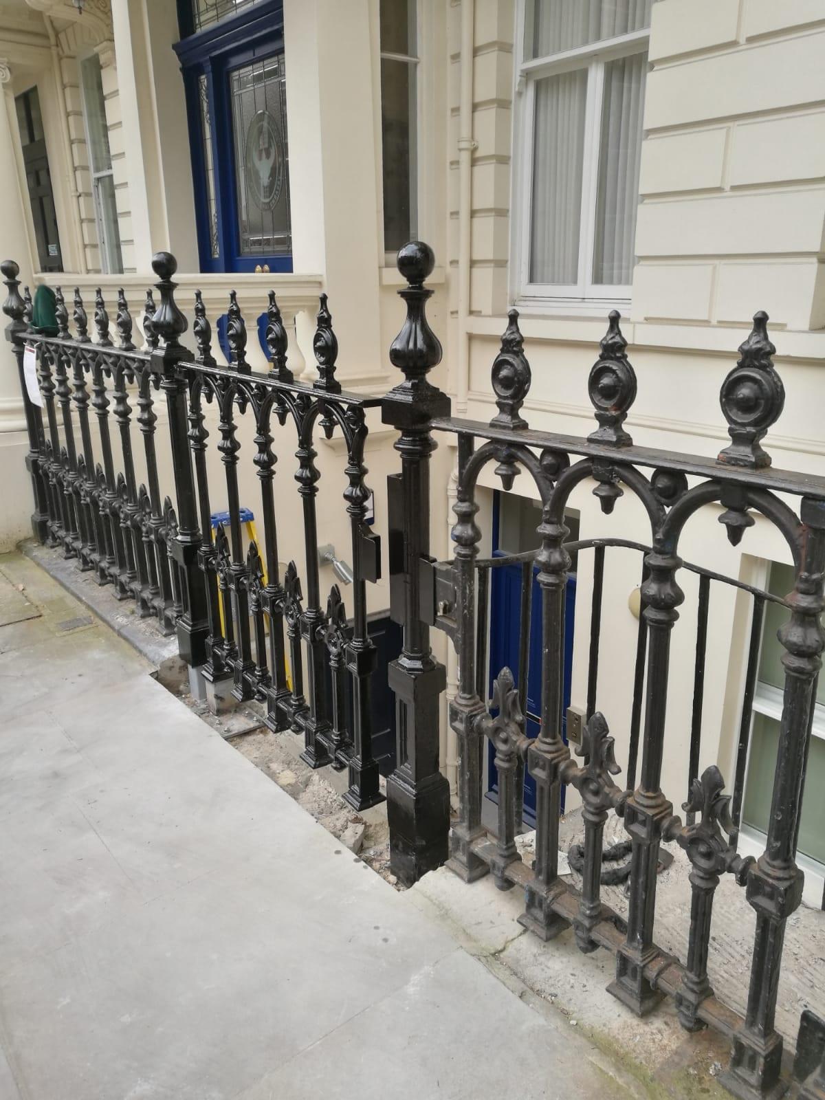 Alteration of Railings to form a New Gate, Royal Thai Embassy