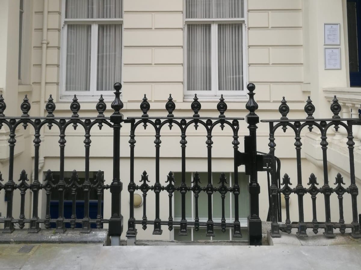 Alteration of Railings to form a New Gate, Royal Thai Embassy