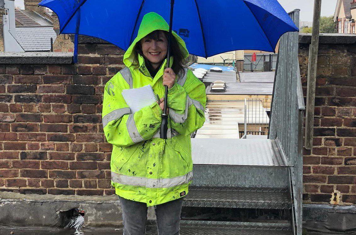 SURVEYING IN THE RAIN