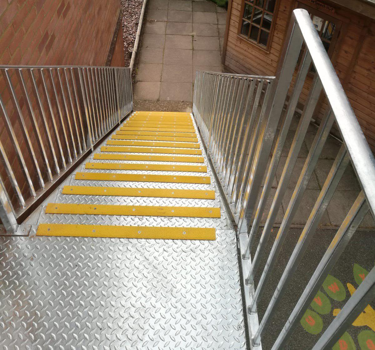 Replacement Fire Escape for Knowl Hill School