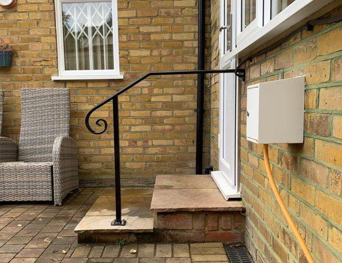 New Entrance Handrails