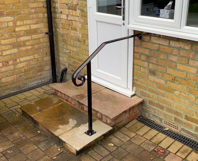 New Entrance Handrails