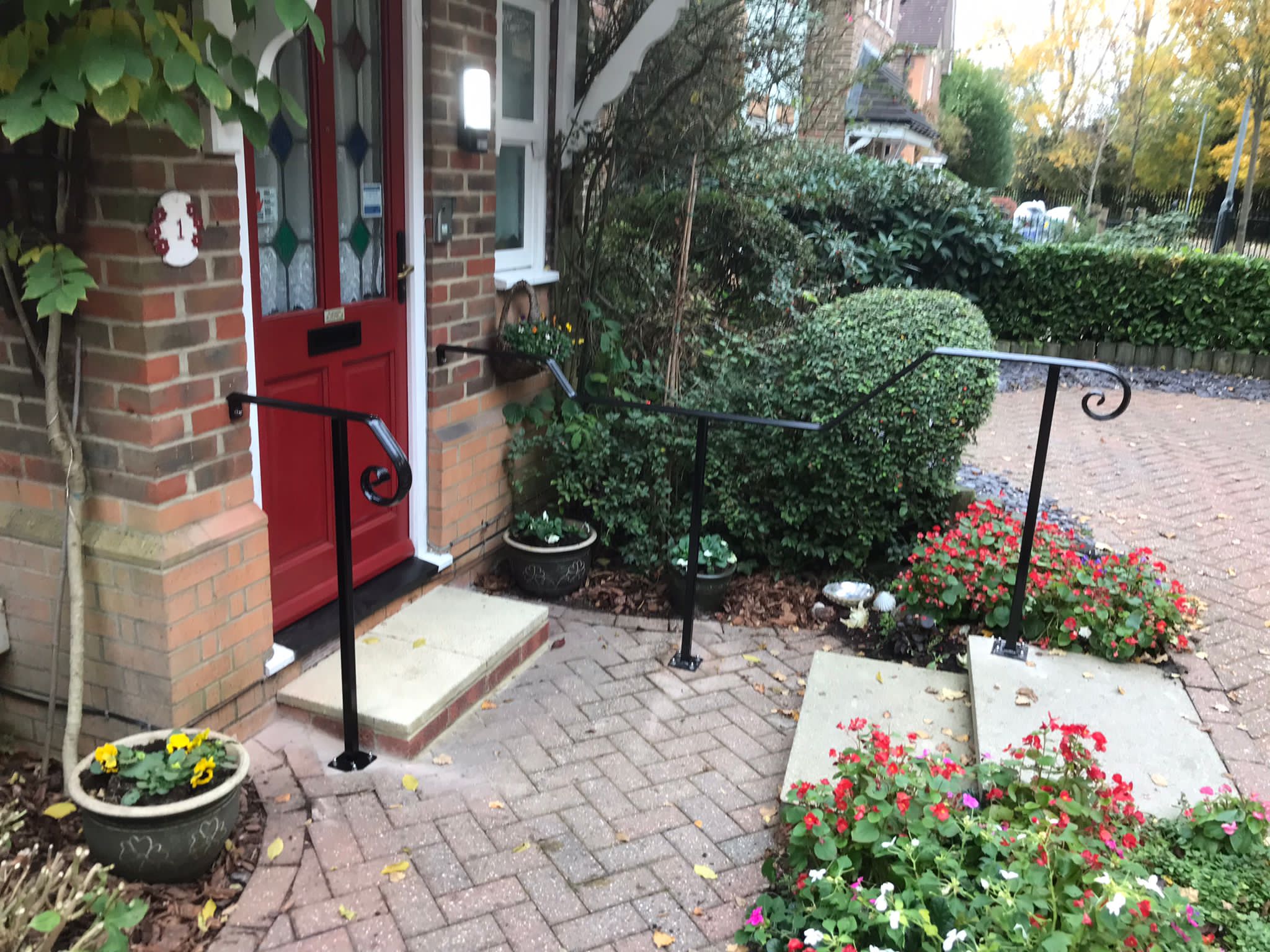 New Entrance Handrails