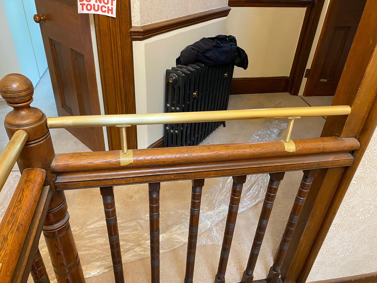 Brass Handrail for Private House