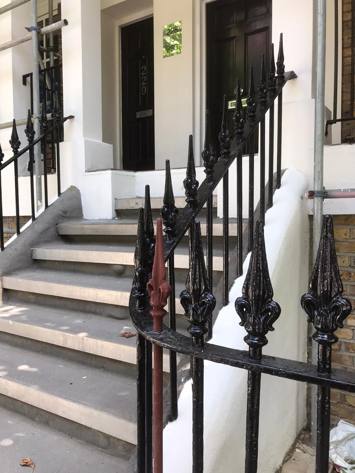 Replacement of 86 Railing Bars, Bethnal Green, London E2