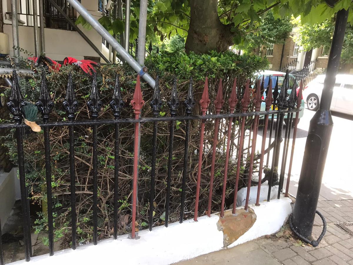 Replacement of 86 Railing Bars, Bethnal Green