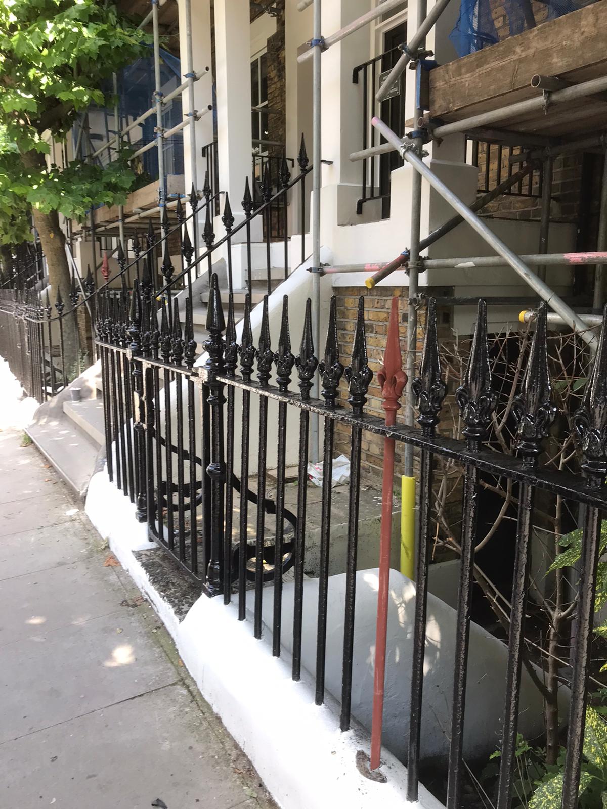 Replacement of 86 Railing Bars, Bethnal Green