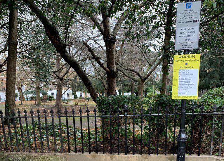 Railing Repairs, Wilmington Square