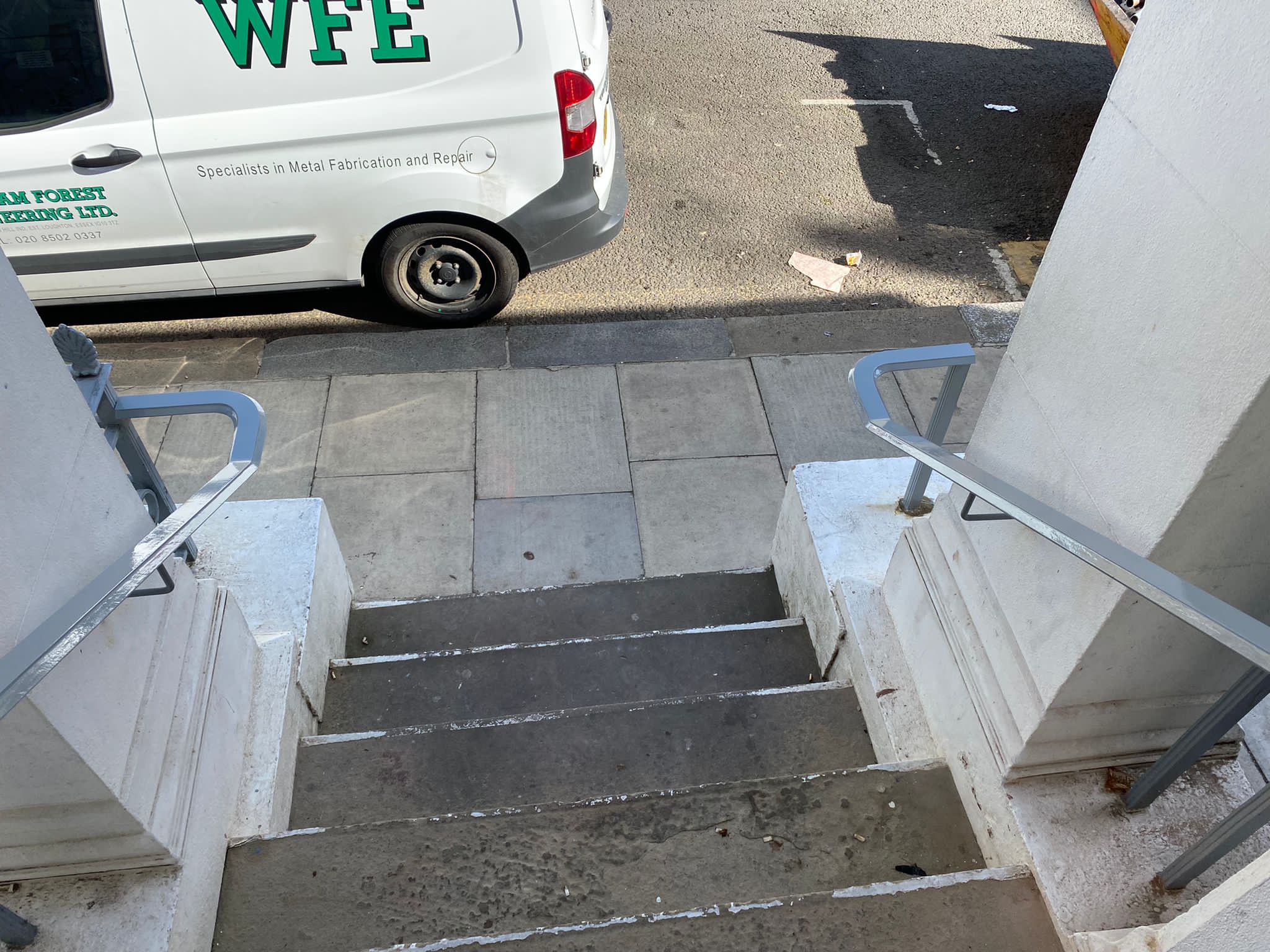 New Entrance Handrails, Almeida Theatre