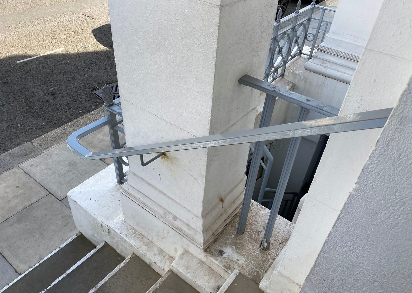 New Entrance Handrails, Almeida Theatre