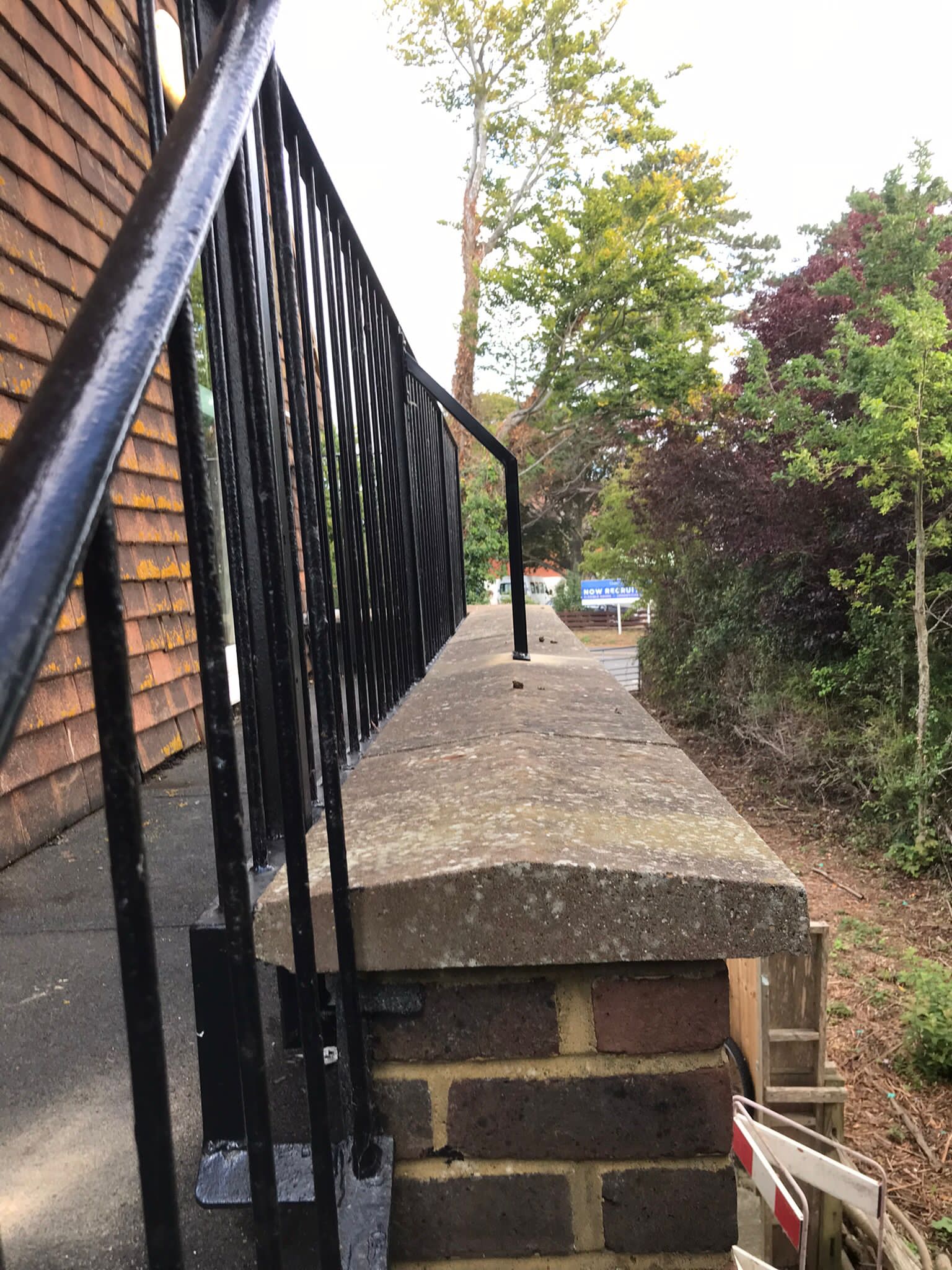New Anti-Slip Staircase Covering and Backstay, Care Home,