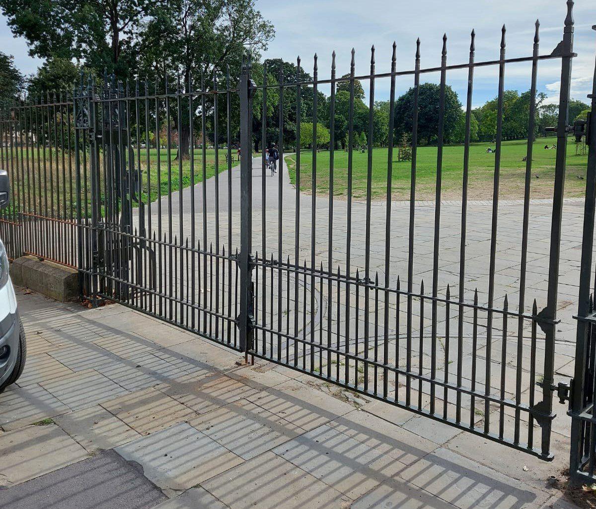 Gate Alterations, Brockwell Park, Herne Hill