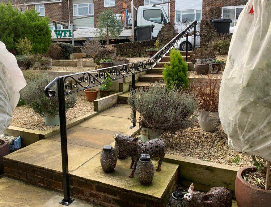 New Entrance Handrail, Epping