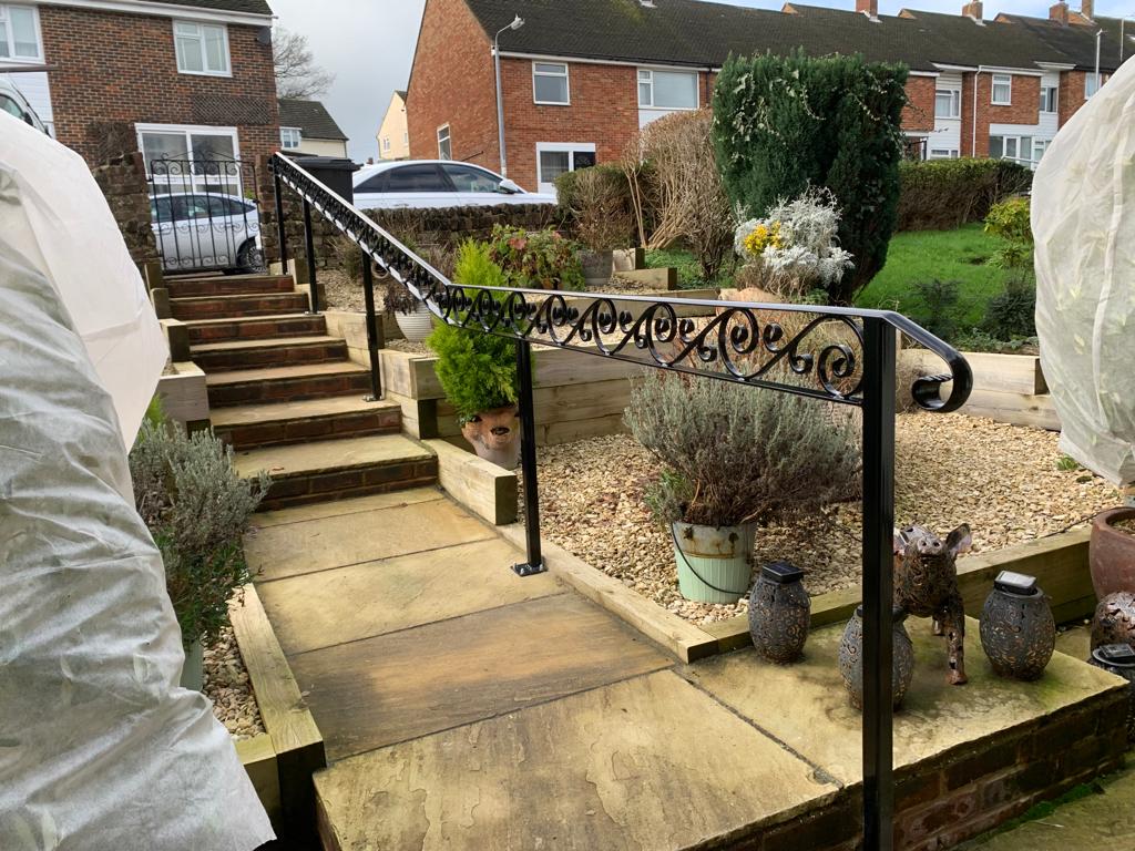 New Entrance Handrail, Epping