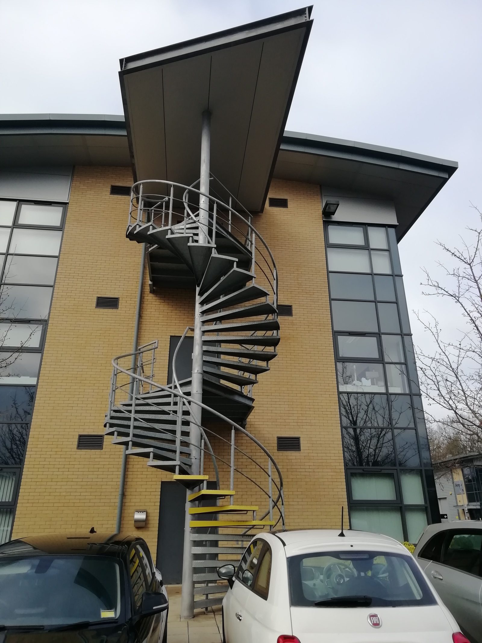 Inspection of 2 Spiral Staircases