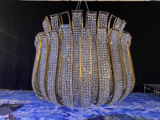 Restoration 1920s Chandelier, JW Marriott Grosvenor House Hotel