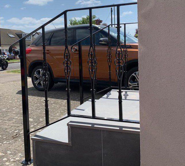 New Entrance Handrails, Edgware