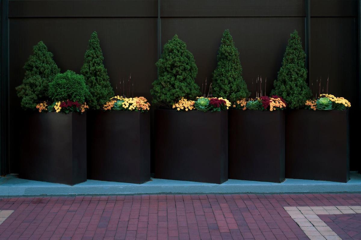 Bespoke Metal Planters London UK 3