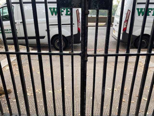 Gate Repairs, Chelsea Physic Garden, London SW3