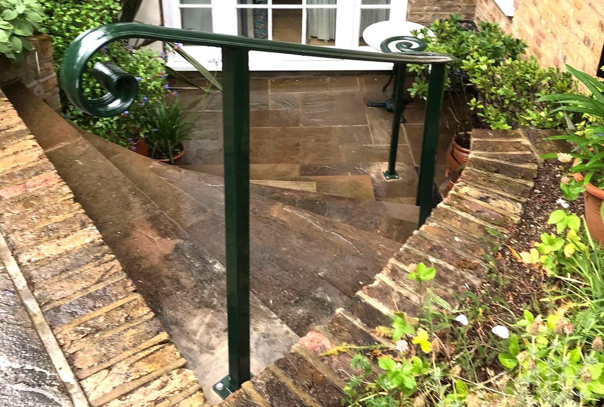 New Garden Handrails
