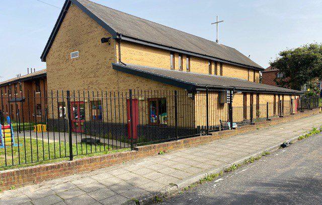 New Railings and Gate around Happy Choo Choo Nursery, St. Christopher’s Church