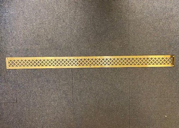 BESPOKE BRASS FLOOR GRILLES