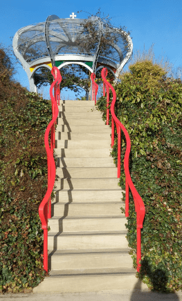 New Handrails for the Magic Garden, Hampton Court Palace