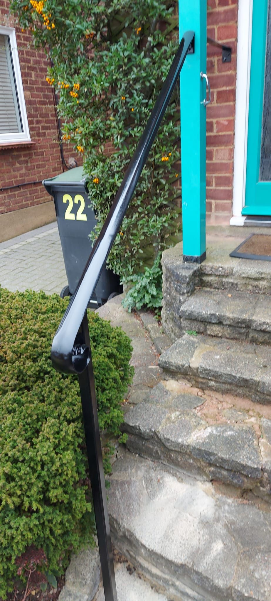 New Entrance Handrail, Buckhurst Hill, Essex