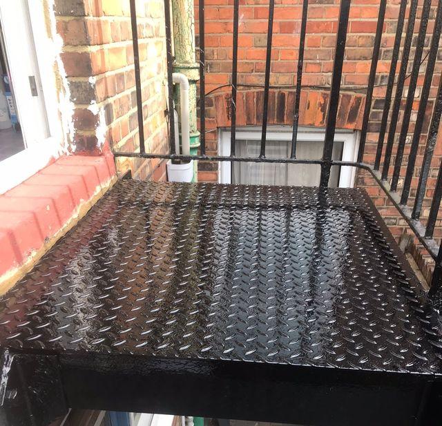 Replacement of Landing Plate and Framework, Walthamstow