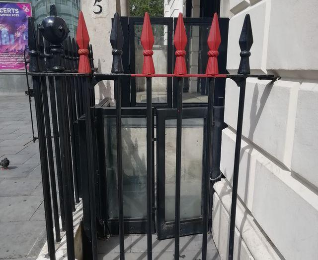 Extensive Gate & Railing Repairs, St. Martin in the Fields, Trafalgar Square