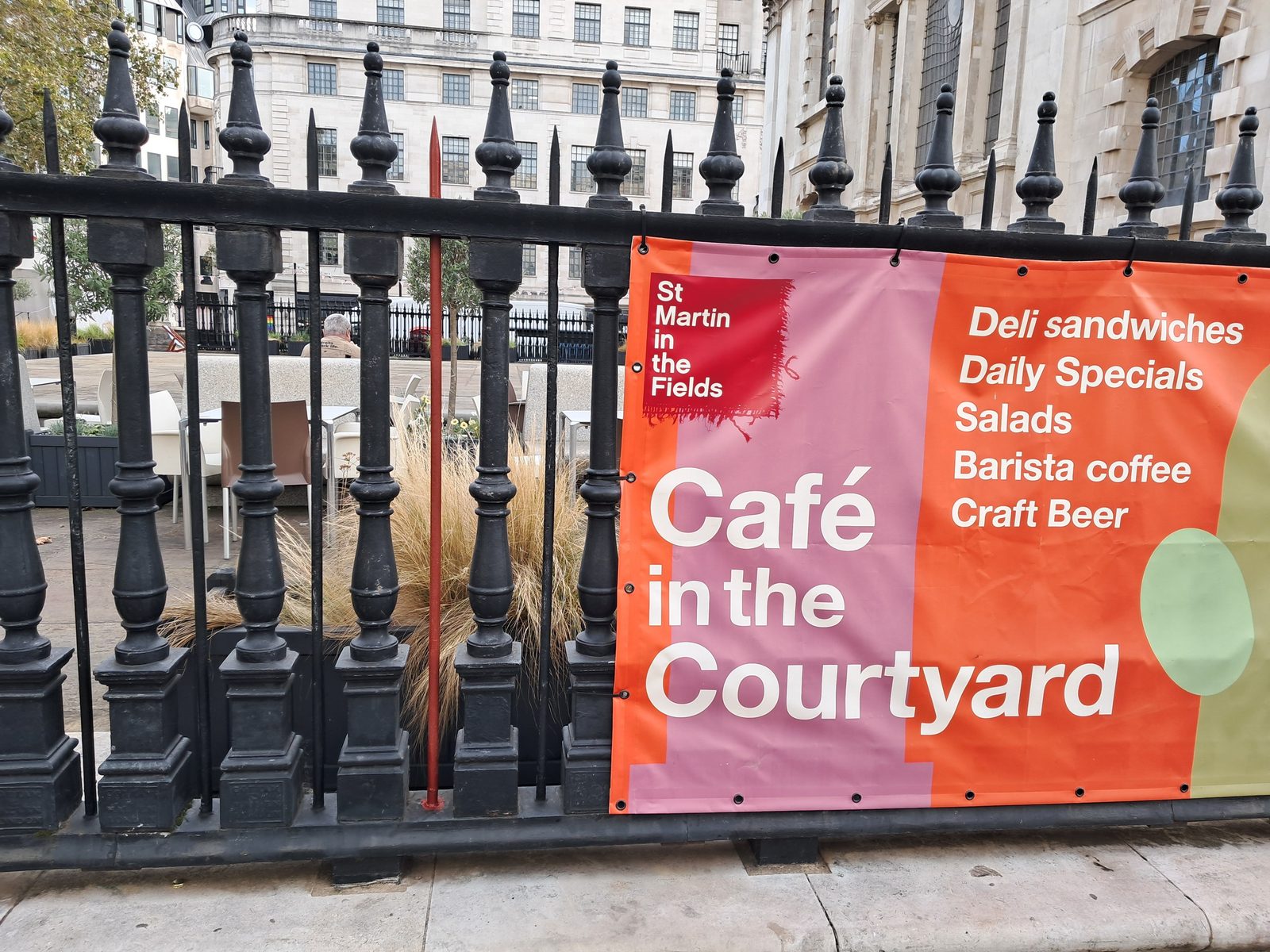 Extensive Gate & Railing Repairs, St. Martin in the Fields, Trafalgar Square