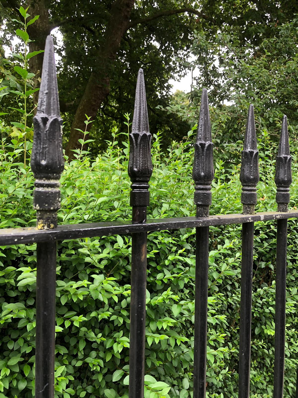 Replacement of 9 Finials, Holland Park