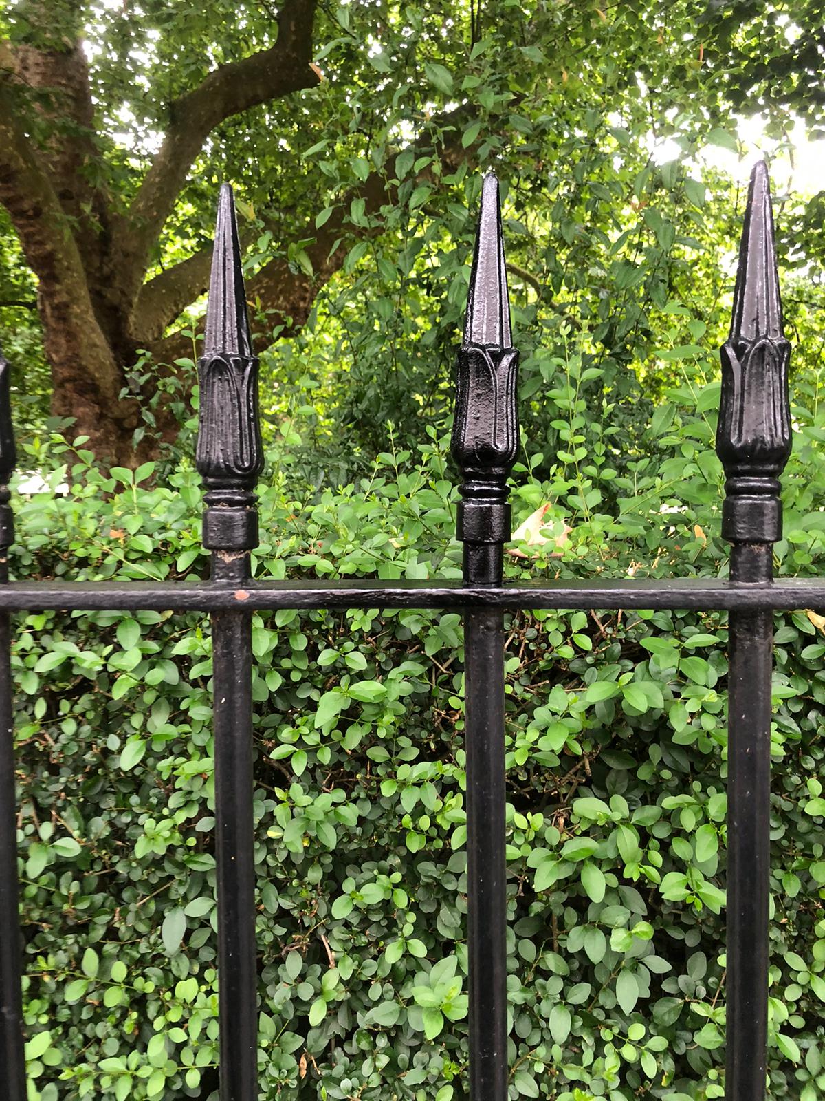 Replacement of 9 Finials, Holland Park