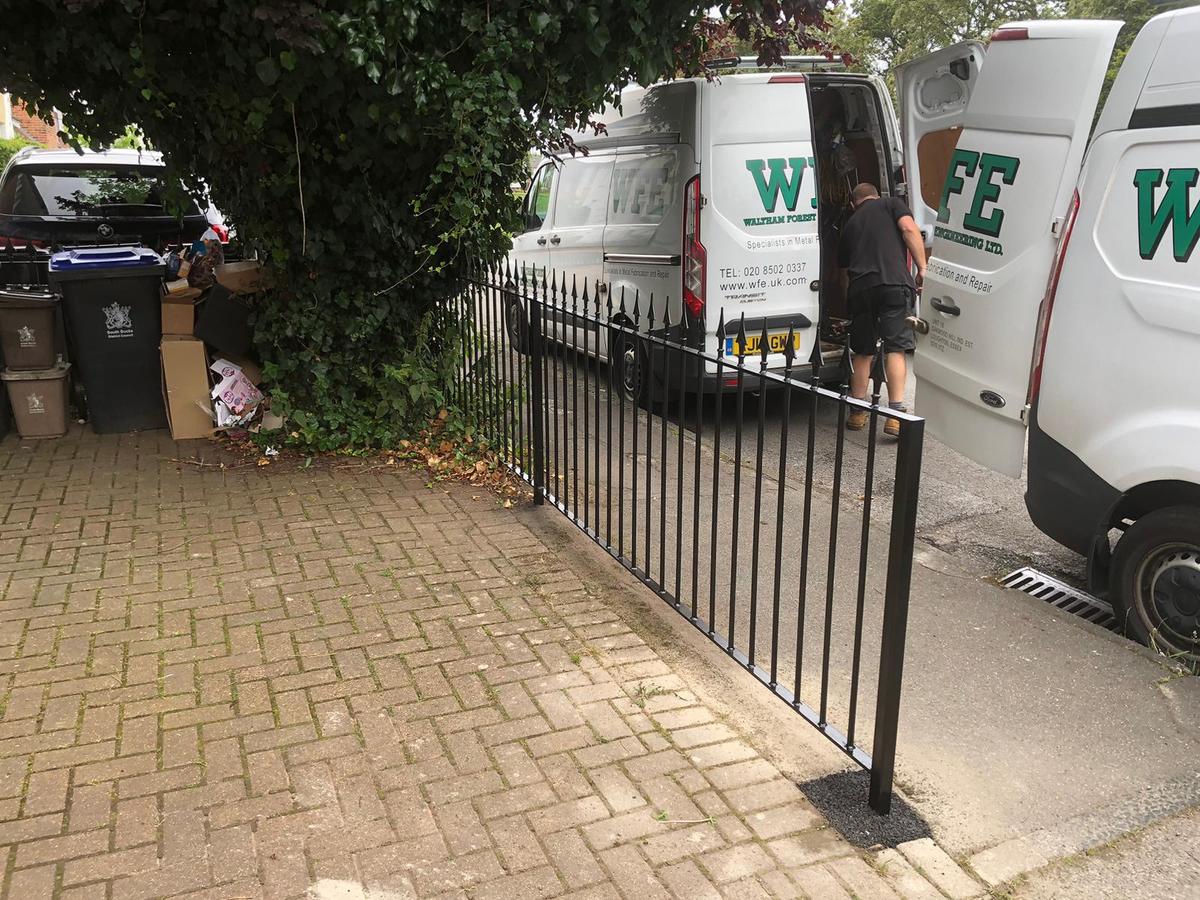 Replacement of Damaged Railings, Gerrards Cross