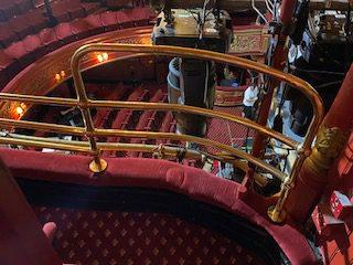 Bravo!!!!! New Brass Handrail, Theatre Royal Stratford East