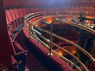 Bravo!!!!! New Brass Handrail, Theatre Royal Stratford East
