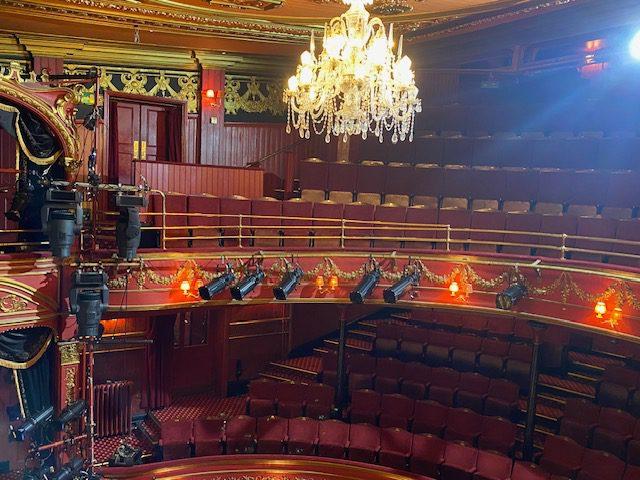 Bravo!!!!! New Brass Handrail, Theatre Royal Stratford East