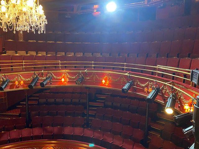 Bravo!!!!! New Brass Handrail, Theatre Royal Stratford East