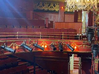 Bravo!!!!! New Brass Handrail, Theatre Royal Stratford East