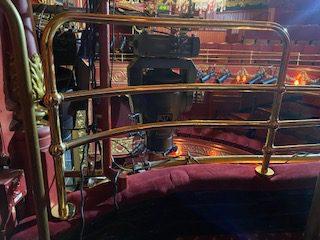 Bravo!!!!! New Brass Handrail, Theatre Royal Stratford East