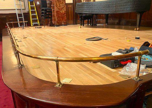 Alterations to Brass Handrail, Grade II Listed Wigmore Hall