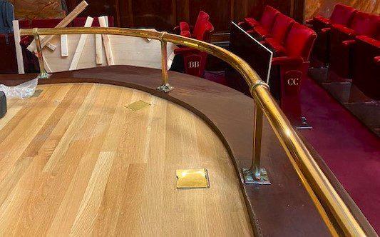 Alterations to Brass Handrail, Grade II Listed Wigmore Hall