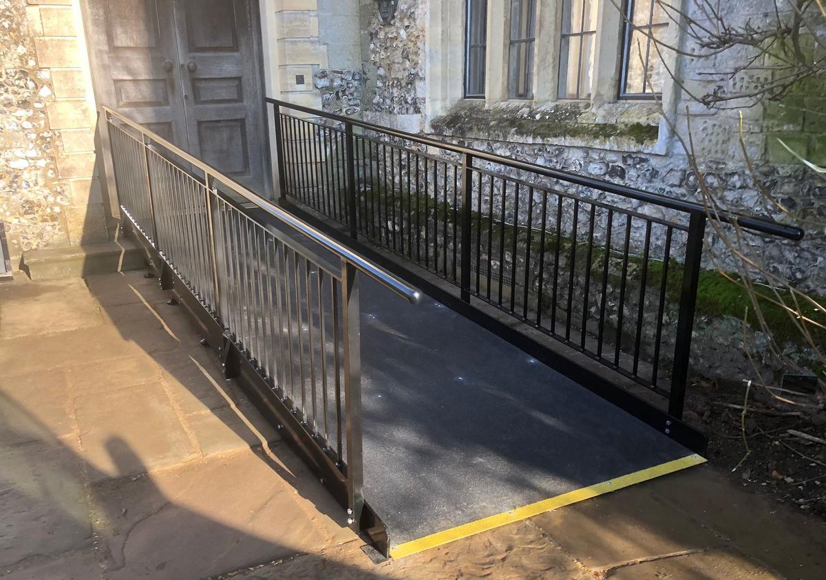 Visitors’ Ramp, Mottisfont Abbey, Romsey, Hampshire