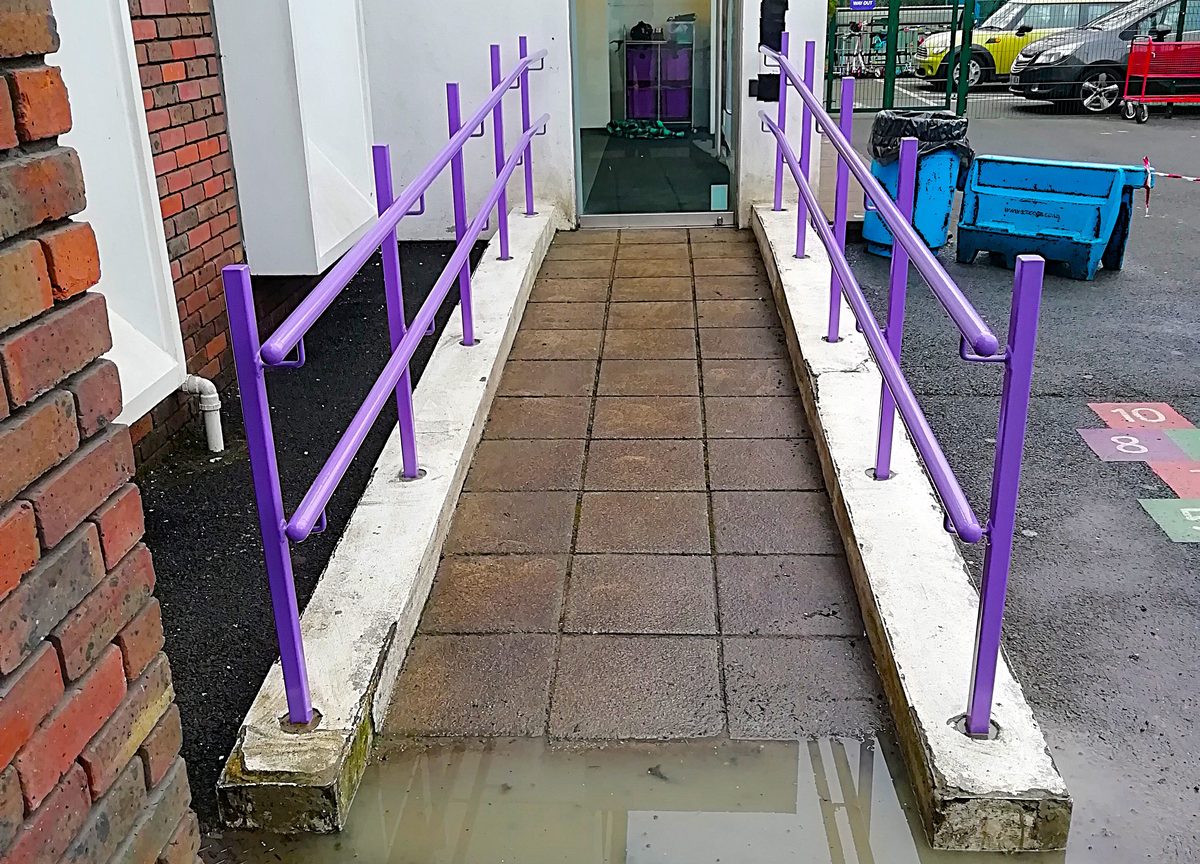 New Ramp Handrails, Twickenham Primary School