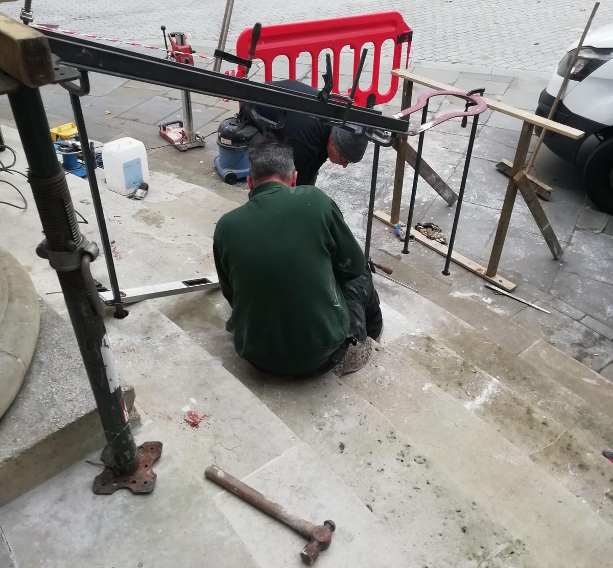 Church Railing and Gate Repairs