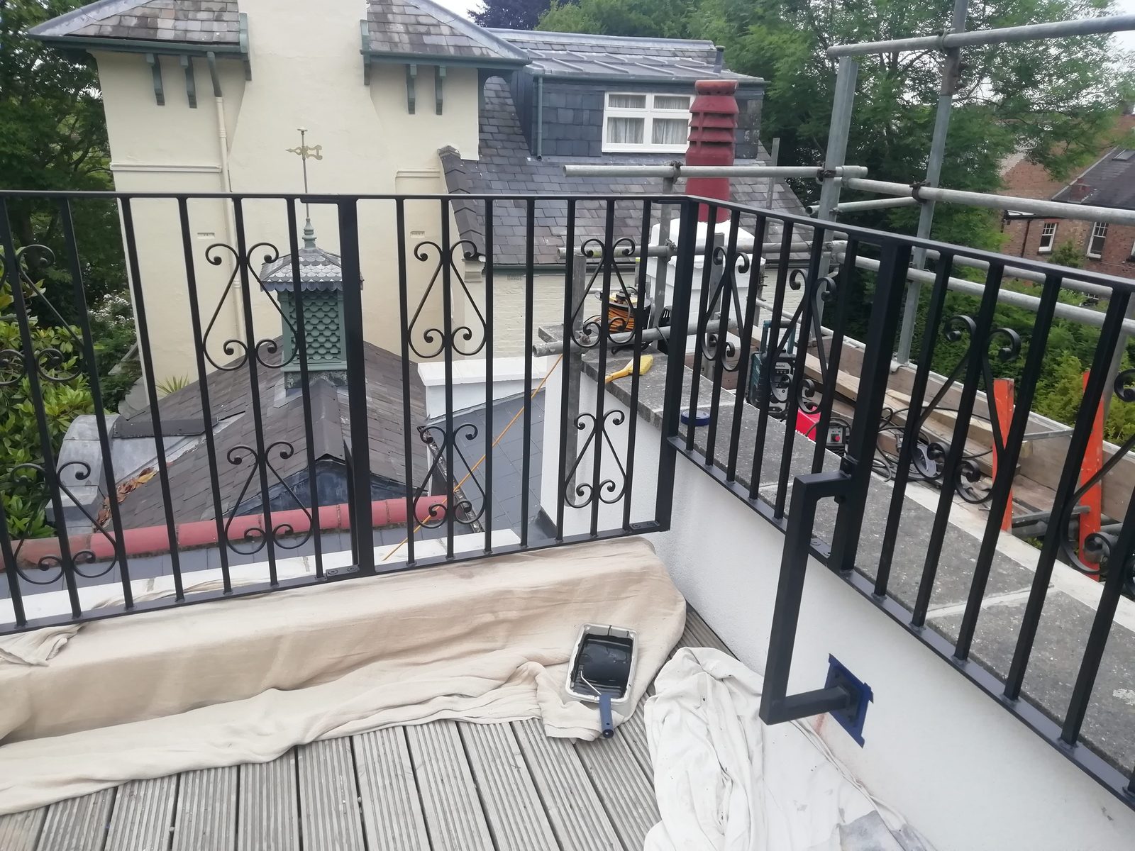 Roof Balcony Balustrade, Highgate