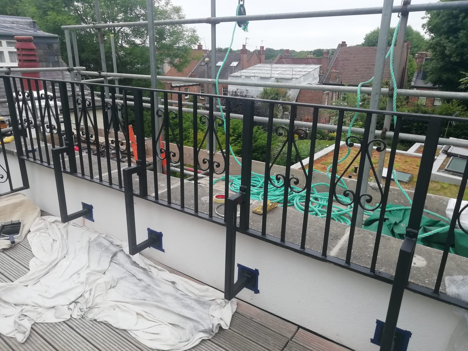 Roof Balcony Balustrade, Highgate