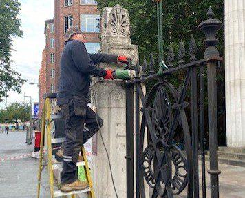 Church Railing and Gate Repairs